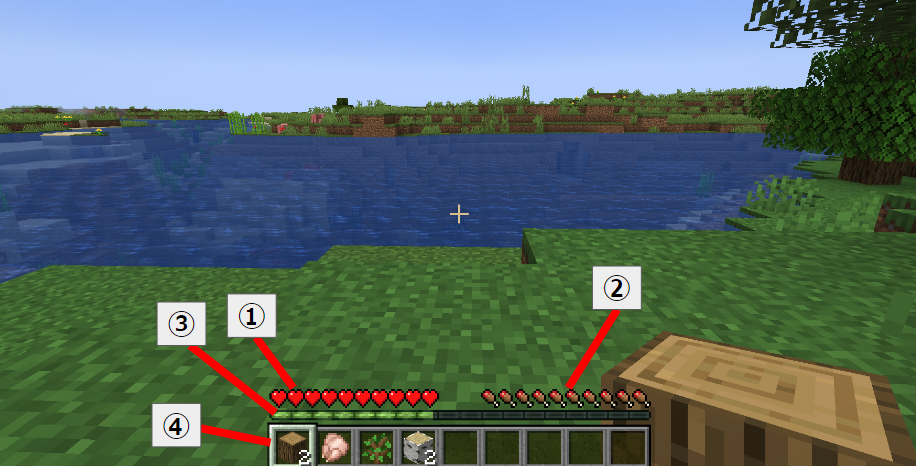 マイクラ_ゲーム画面