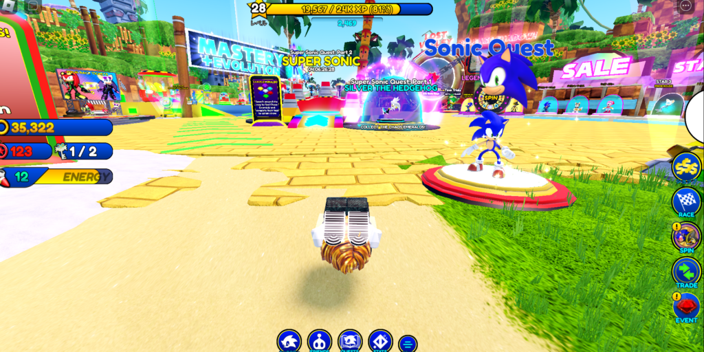 【体験レポ】Roblox（ロブロックス）Sonic Speed Simulatorで遊んでみた！