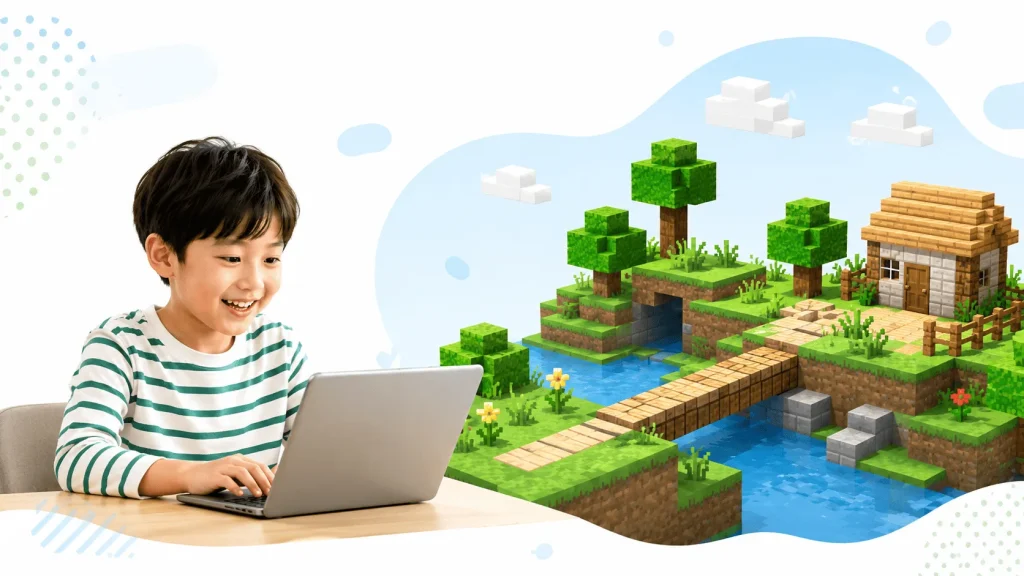 マイクラでプログラミング学習