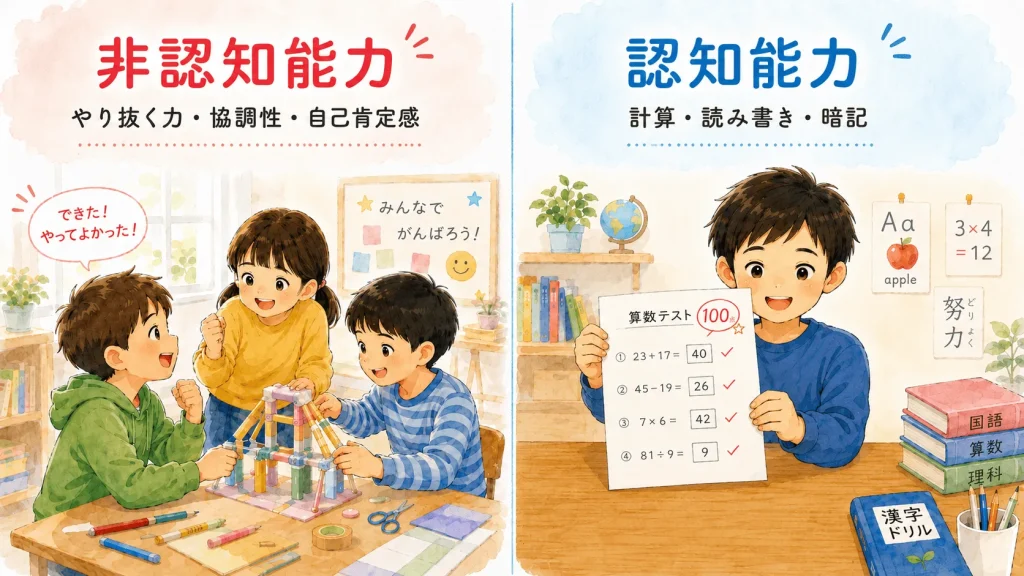 認知能力と非認知能力の違い