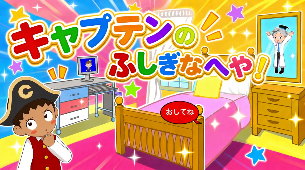 キャプテンのふしぎなへや！